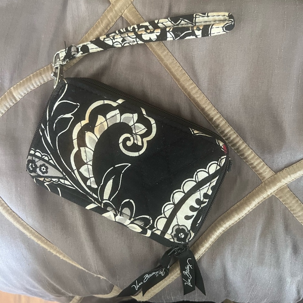 Vera Bradley wristlet wallet.